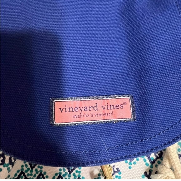 Vineyard Vines Royal Ocean Blue EUC Backpack - Picture 3 of 12